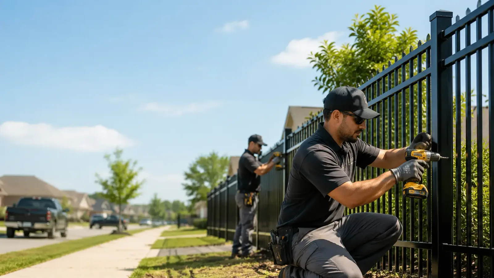 Metal Fence Installation in Mckinney, KY